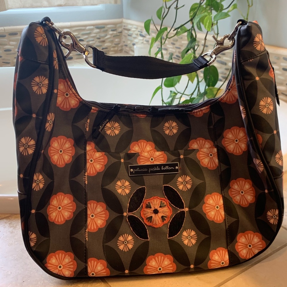 Petunia Pickle Bottom Touring hobo diaper bag